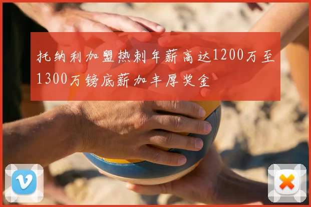 托纳利加盟热刺年薪高达1200万至1300万镑底薪加丰厚奖金