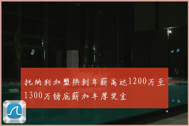 托纳利加盟热刺年薪高达1200万至1300万镑底薪加丰厚奖金